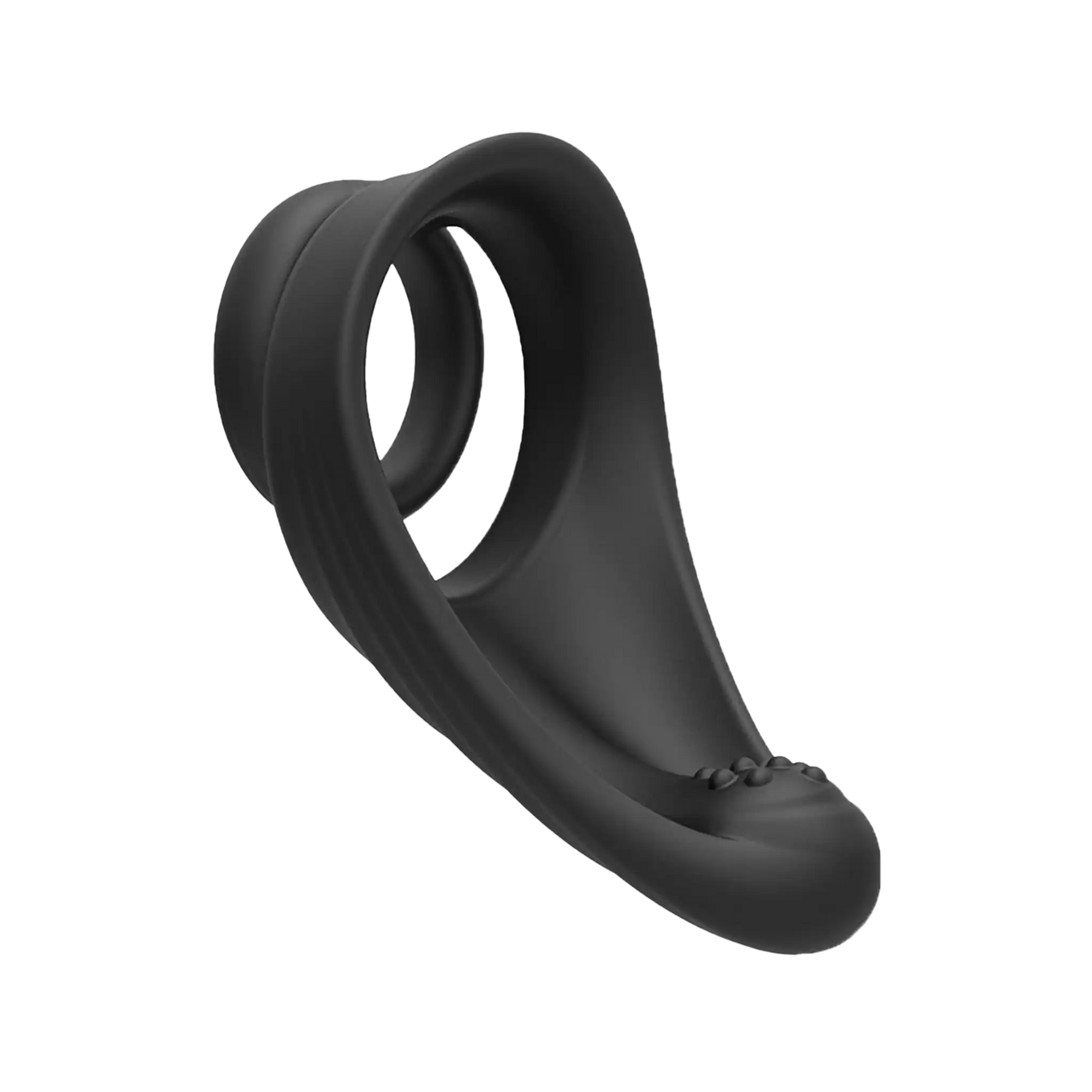 Flexible Angle Cock Ring With Male G Spot Massager