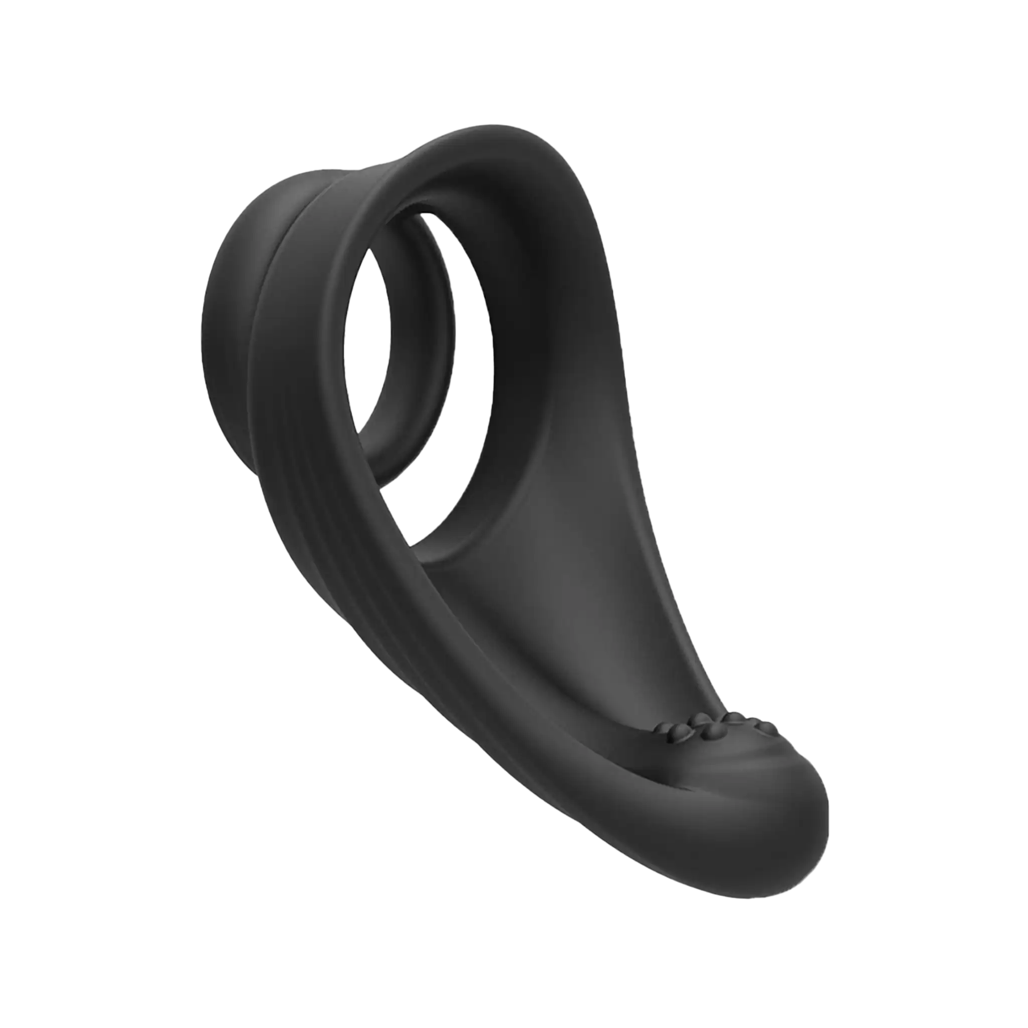 Flexible Angle Cock Ring With Male G Spot Massager