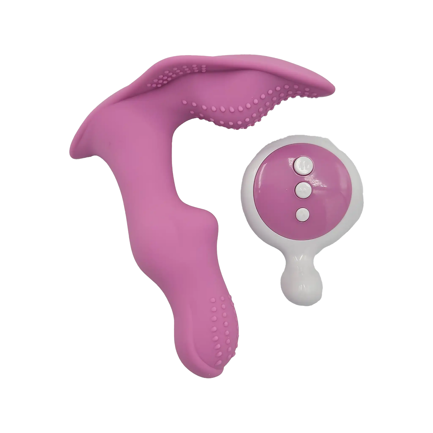 Remote Control Anal Prostate Vibrator Purple