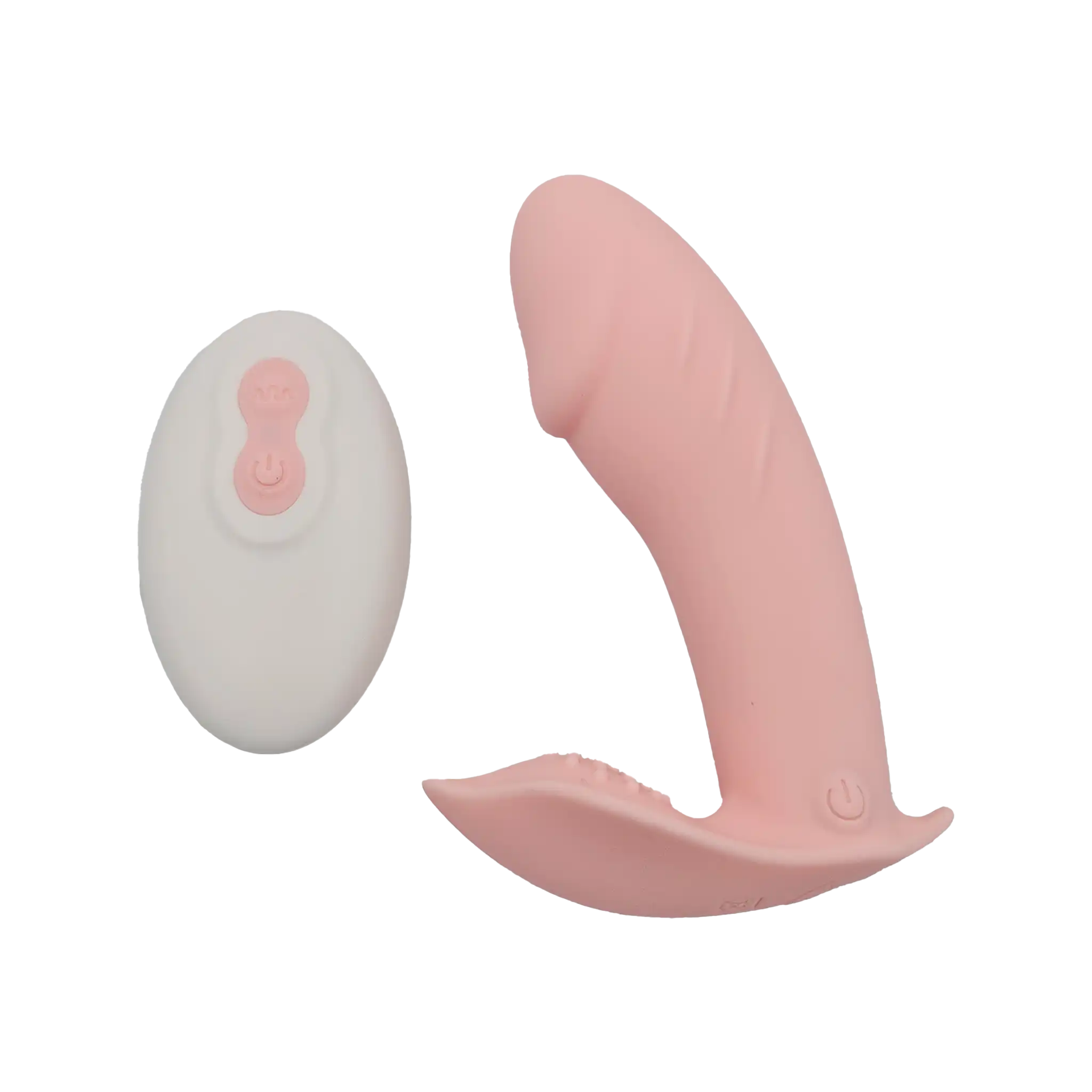 Remote Control Vibrating Dildo Pink