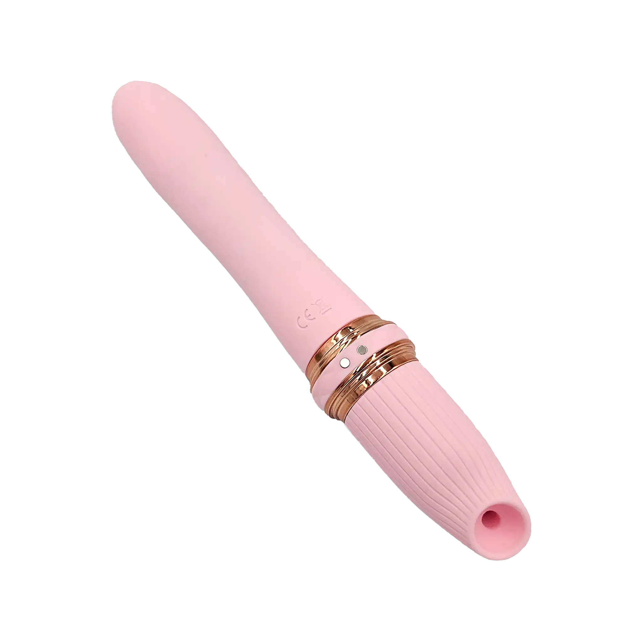 Thrusting Dildo & Clitoris Sucker Pink