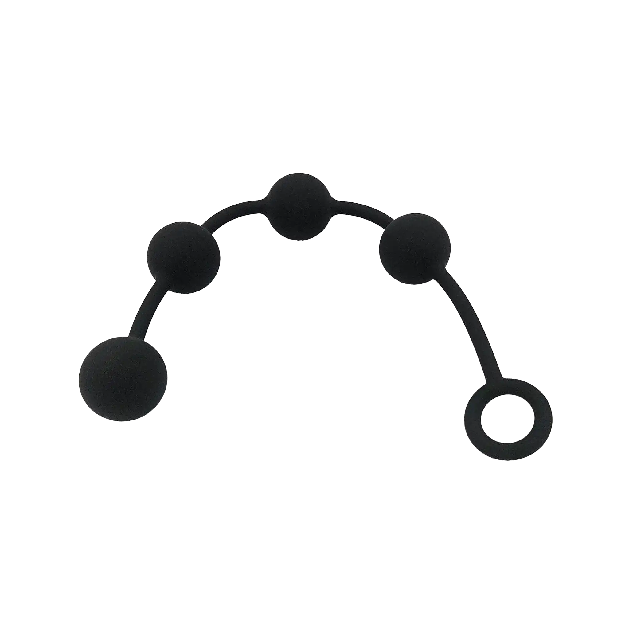 Anal Beads String With Ring Handle